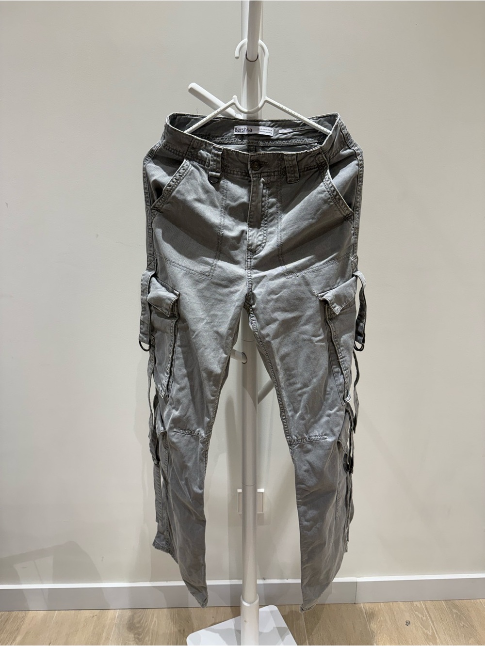 Grey Multicargo Pants
